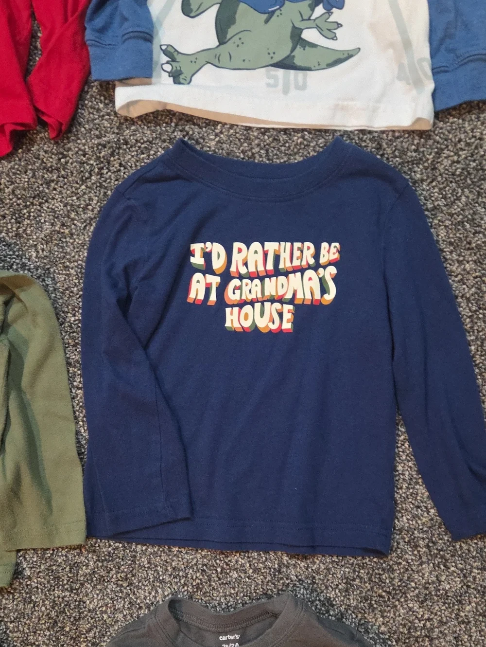 2T Carter's And Okie Dokie Long Sleeve
